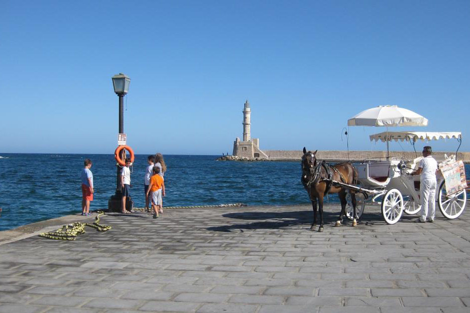 Walking tour of Chania old town